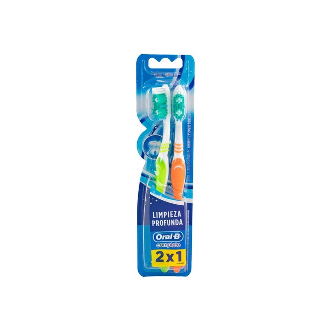 Cepillo dental complete 2x1 Oral B