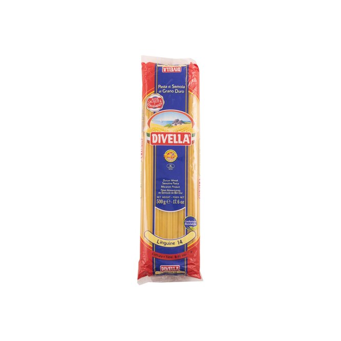 Fideos linguine 14 Divella 500 gramos