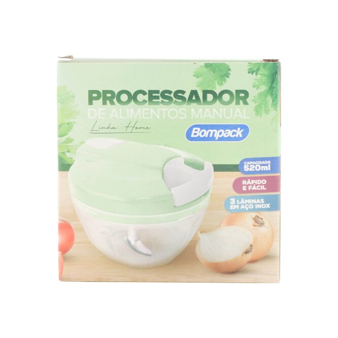 Procesador de Alimentos manual Bompack 520 ml