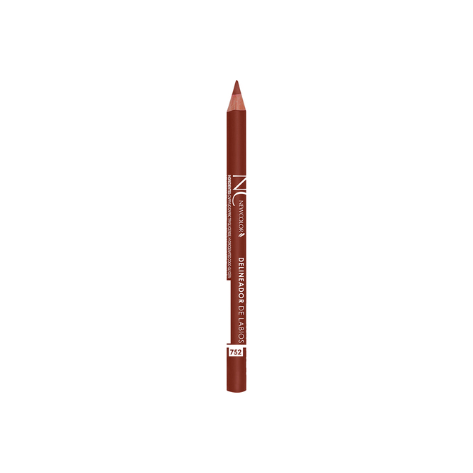 Delineador de labios marrón 752 New Color