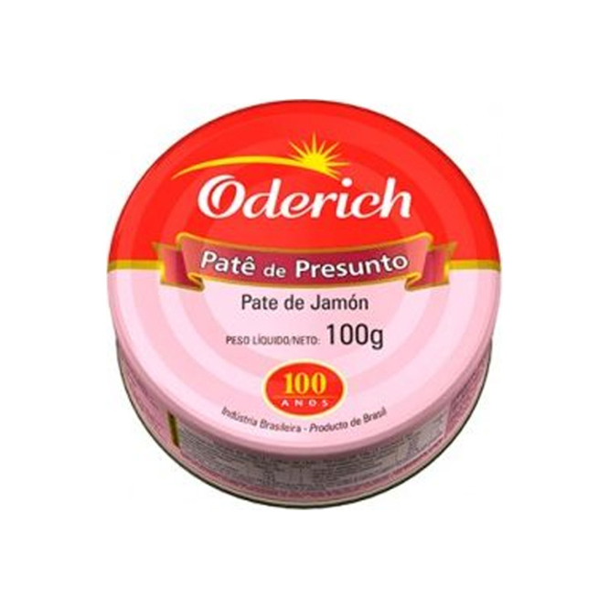 PATE DE JAMON ODERICH 100 GR