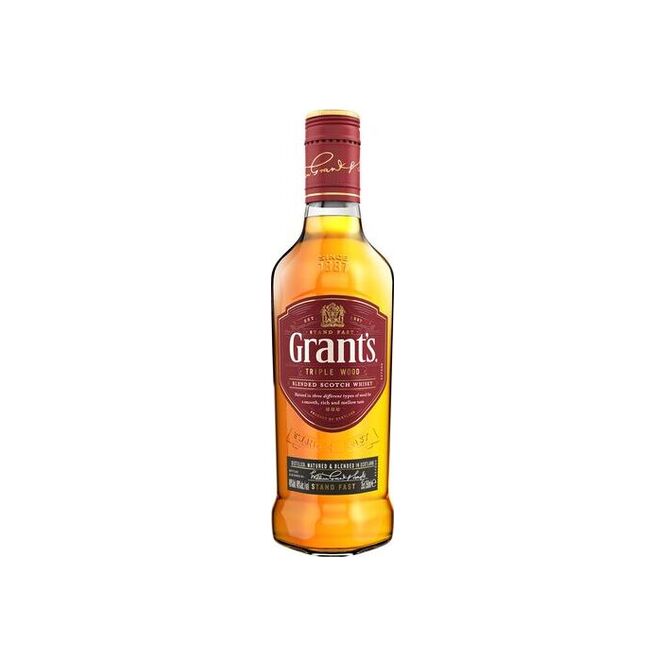 Whisky triangular Grant's 350 ml