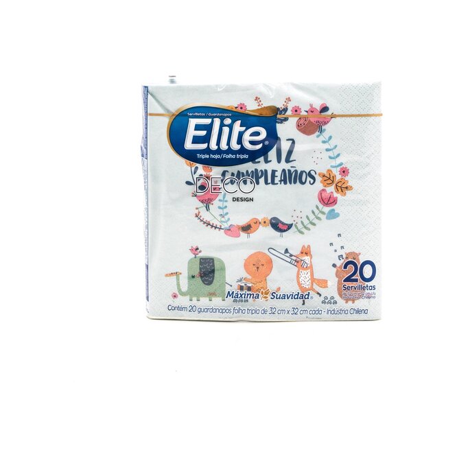 SERVILLETAS TRIPLE HOJA DISEÑO ANIMALES