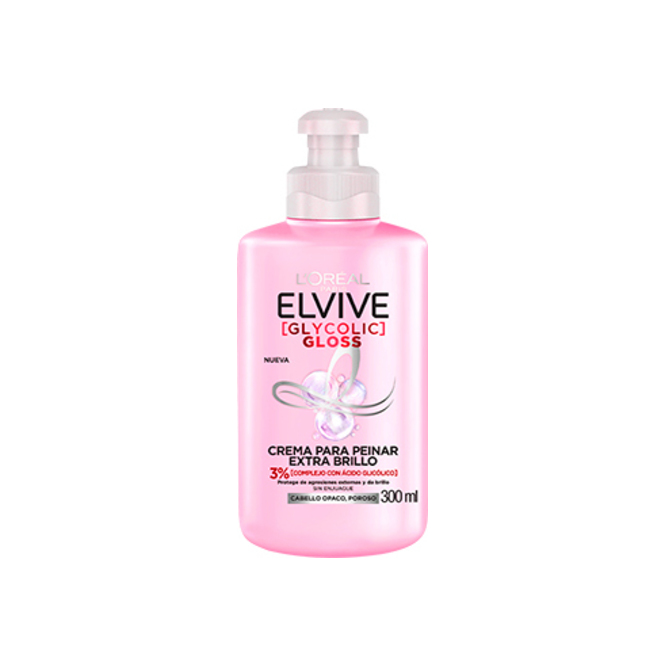 Crema para peinar glycolic Elvive 300 ml