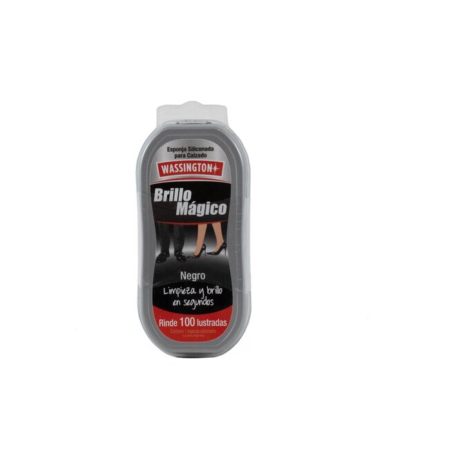 Esponja para zapato negro Washington por unidad