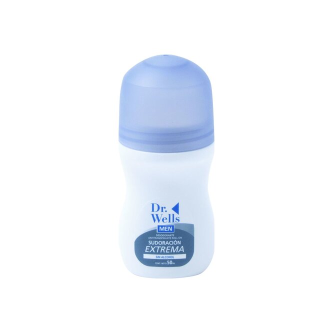 Desodorante antitranspirante sudoración extrema sin alcohol roll-on Dr. Wells Pet 50 ml