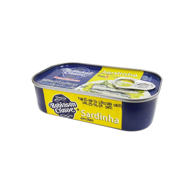 Sardina en óleo Robinson crusoe 125 gramos