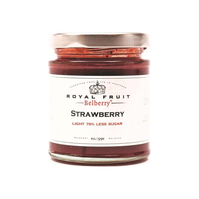 Mermelada frutilla light ref601 Belberry 215 gramos