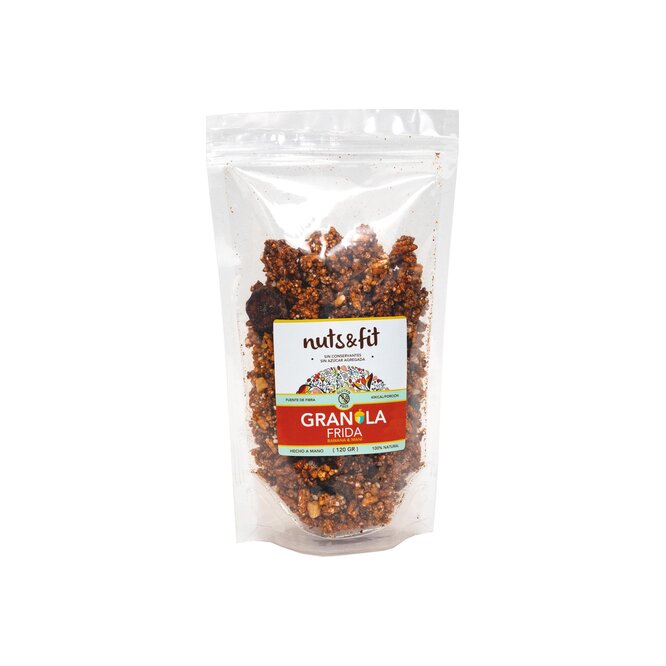 Granola banana y maní Nuts Fit 200 gramos