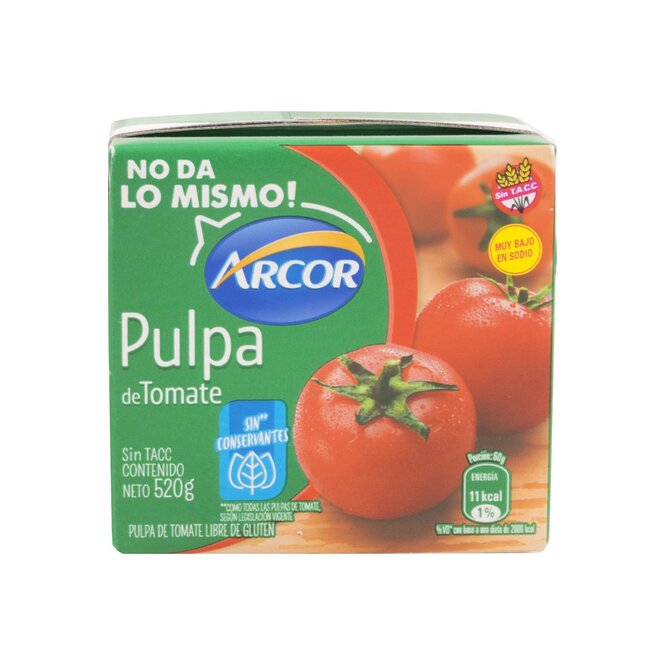 Pulpa de tomate Arcor 520 gramos