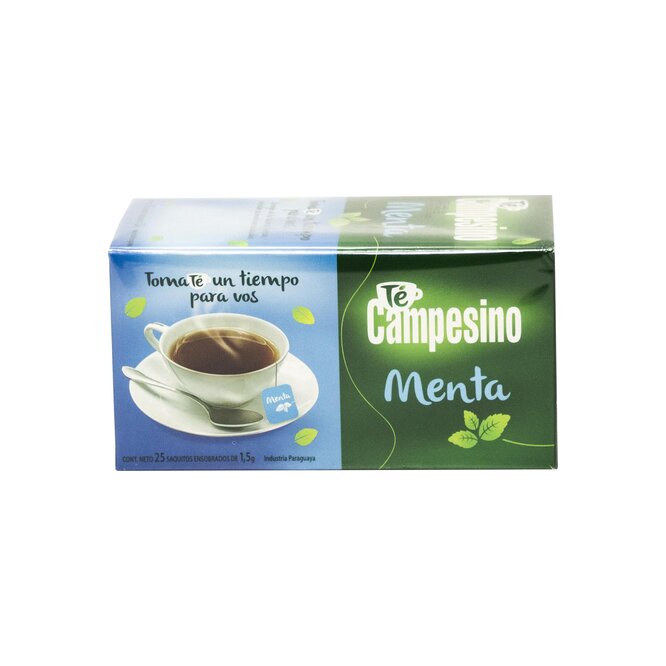 Té de menta sacos Campesino 25 unidades