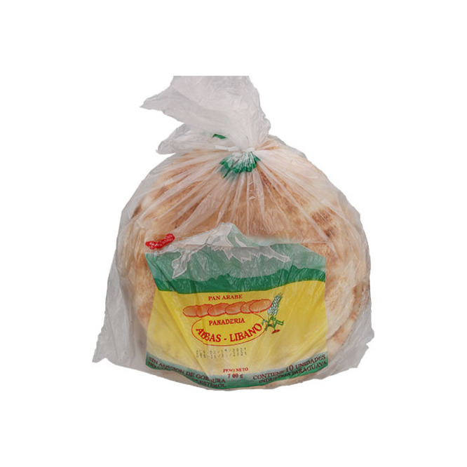 PAN ARABE ABBAS LIBANO 700GR X10UN