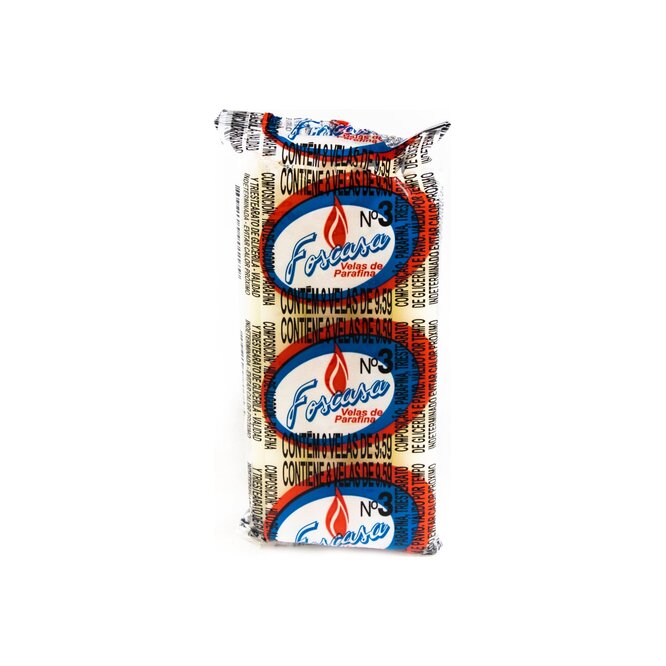 Vela N° 3 Foscasa 8 unidades