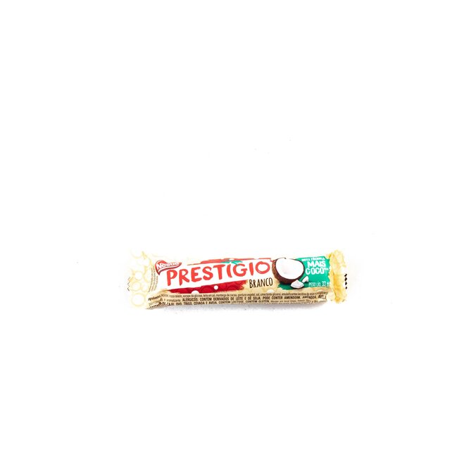 Chocolate blanco Prestigio en barra Nestlé 33 gramos