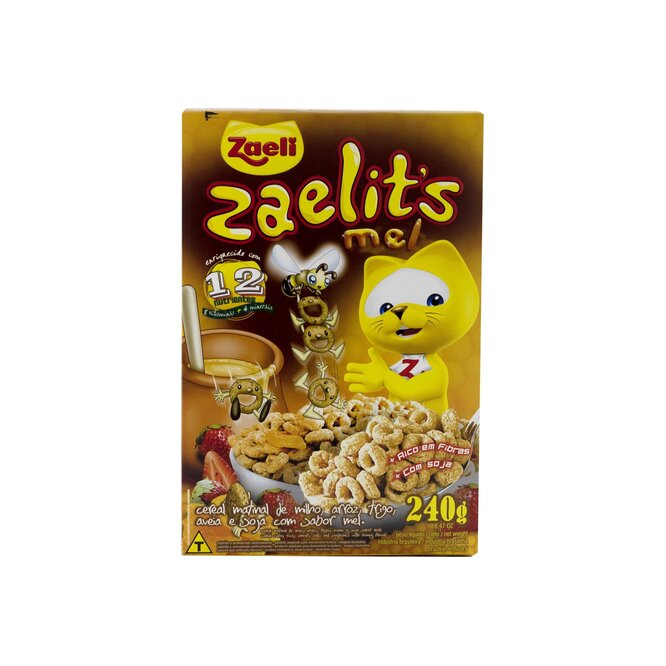 Cereal Suelitas Miel en Caja Zaeli 240 gramos