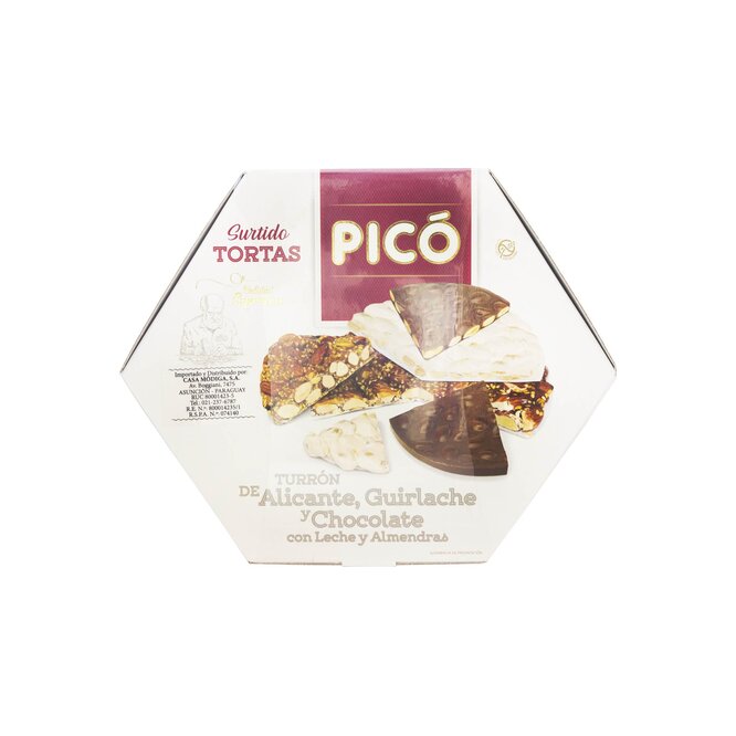 TURRON GUIRLACHECHOCO PICO 550GR