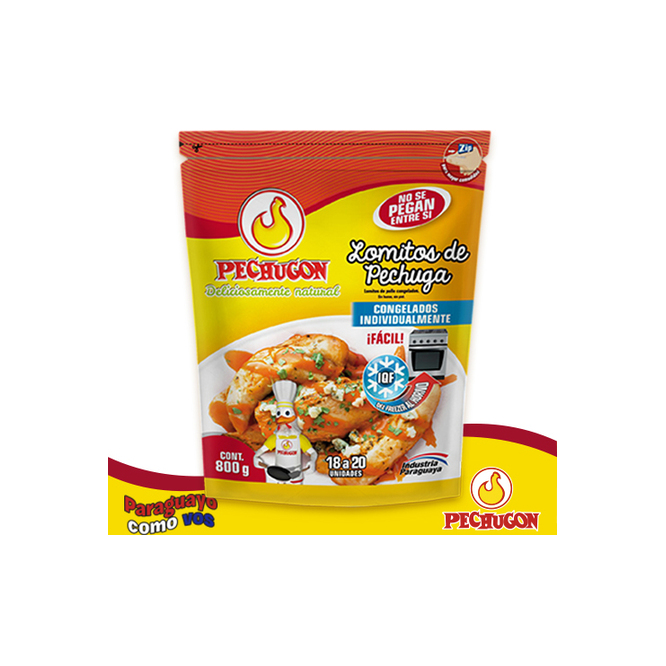 PECHUGA PECHUGON LOMITOS IQF CONG 800GR