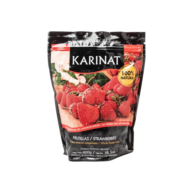 FRUTILLAS CONGELADAS KARINAT 600GR DOYPA