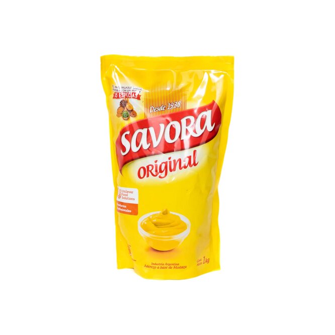 ADEREZO MOSTAZA SAVORA ORIGINAL 1KG