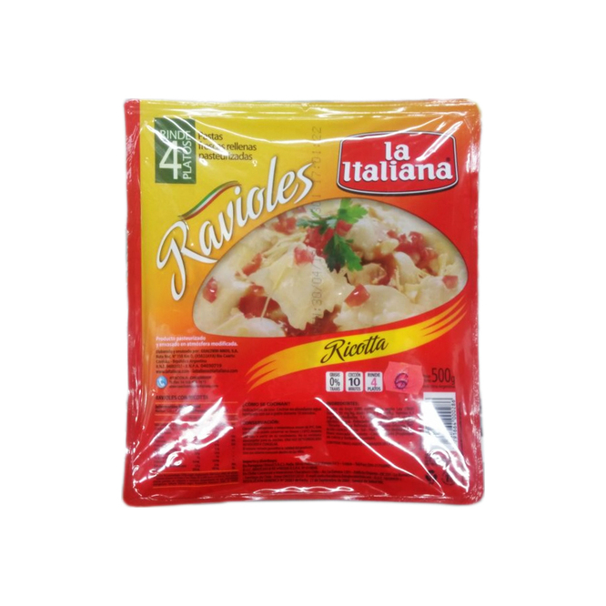 RAVIOLES LA ITALIANA BLI 500 G