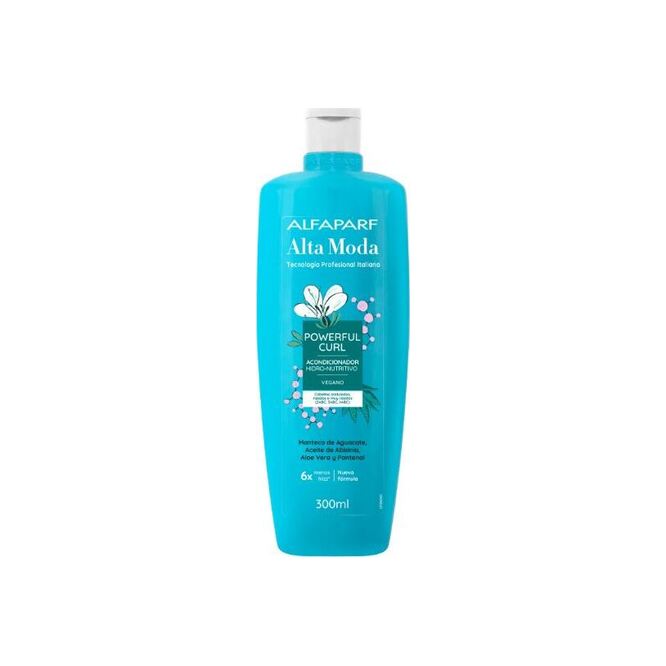 Acondicionador Powerful Curl Vegano Alta Moda 300 ml