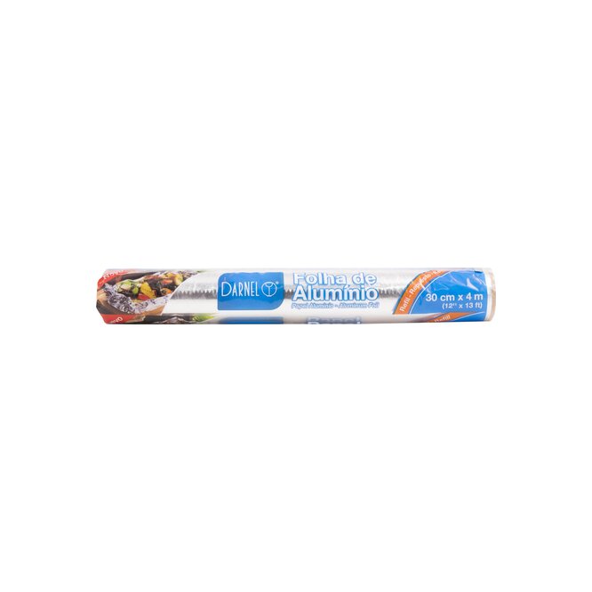 Papel aluminio 30 cm x 4 m Darnel Wrap por unidad