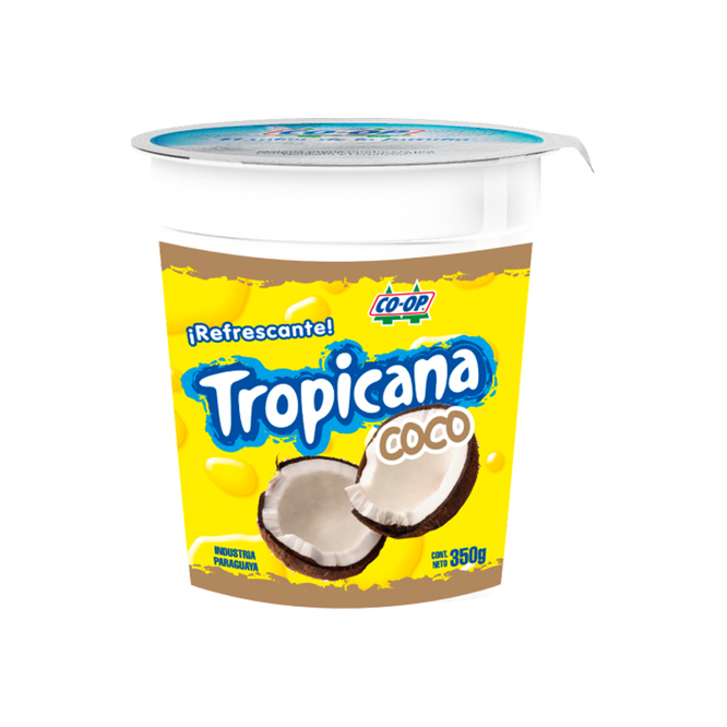 YOGHURT SABOR COCO CO-OP TROPICANA 350GR