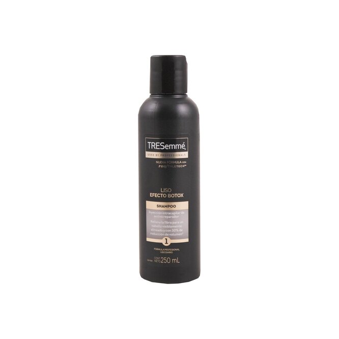Shampoo liso efecto profesional en frasco Tresemmé 250 ML