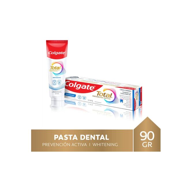 Crema dental total 12 blanqueamiento Colgate 90 gramos