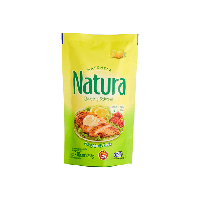 Mayonesa en sachet Natura 250 gramos