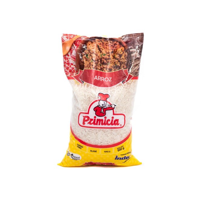 Arroz tipo 2 paquete Primicia 500 gramos