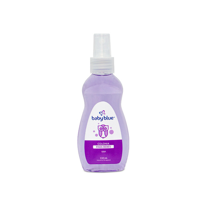 Colonia lila botella Baby Blue 110 ml