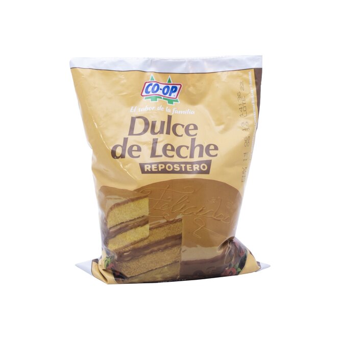 DULCE D/LECHE COOP SACHET 1KG