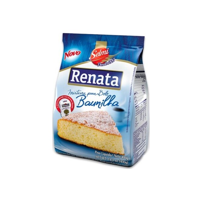 Mezcla para bizcochuelo sabor vainilla Renata 400 gramos