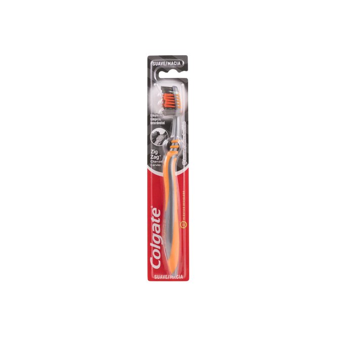 Cepillo de dientes zigzag carbón Colgate 1 unidad