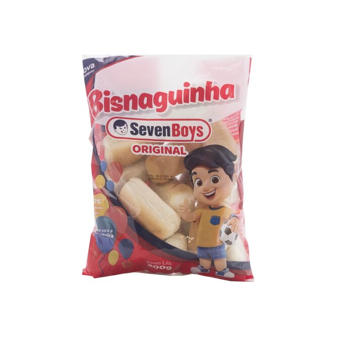 PAN BISNAGUINHA 300 GR SEVEN BOYS
