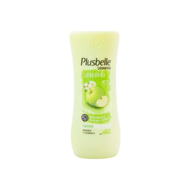 Shampoo suavidad con manzana Plusbelle 1 litro
