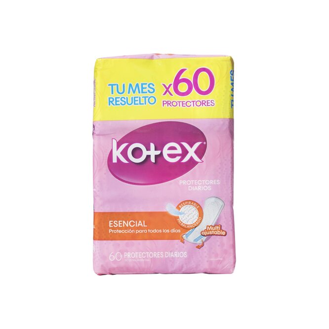 PROTECTOR KOTEX ESENCIAL 60UN