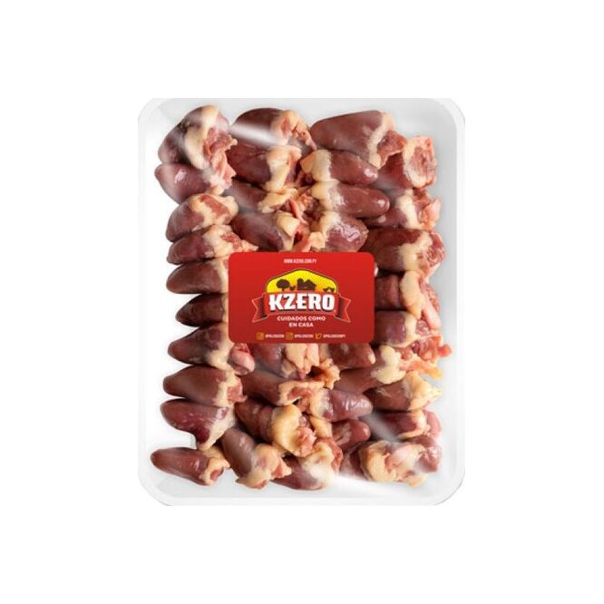 Corazón de pollo fresco Kzero por kilo
