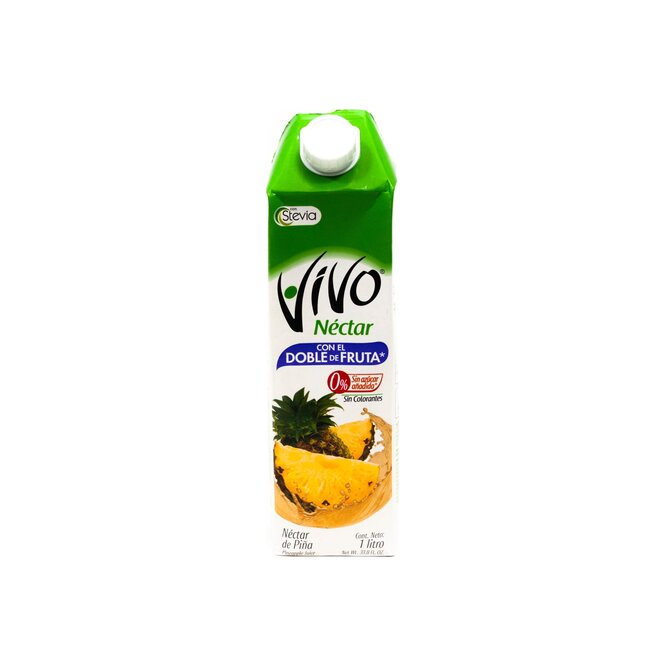 Jugo líquido néctar de Piña Tetra Vivo 1 litro