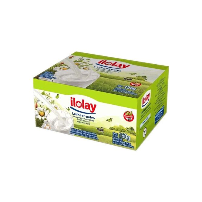Leche en polvo light Ilolay 30 unidades