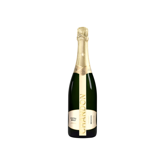 Espumante extra Brut Chandón en botella 750 ml