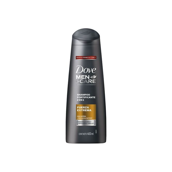 Shampoo Dos en uno fuerza resistente Dove 400 ML