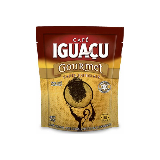  CAFE ESPECIAL SOLUBLE  IGUAÇU GOUR 50GR