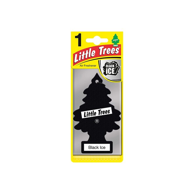 Aromatizante para auto black Little Trees por unidad