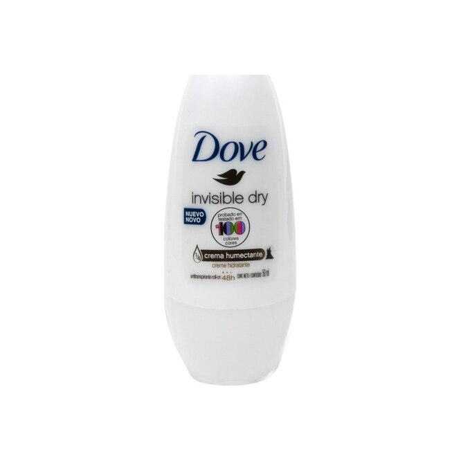 Desodorante invisible seco 12 horas roll-on Dove 50 ml