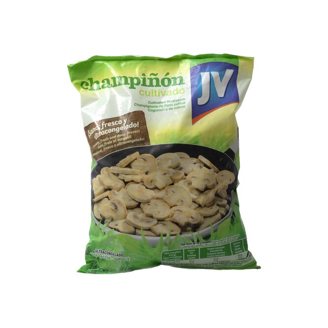 Champiñón Laminado en bolsa JV 1 kilo
