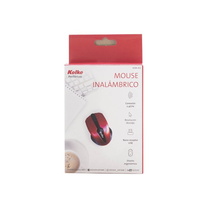 MOUSE INALAMBRICO KOLKE COLOR NEGRO
