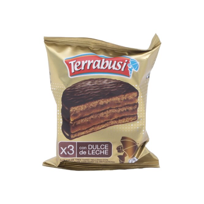 Alfajor Terrabusi Triple Terrabusi 70 gramos