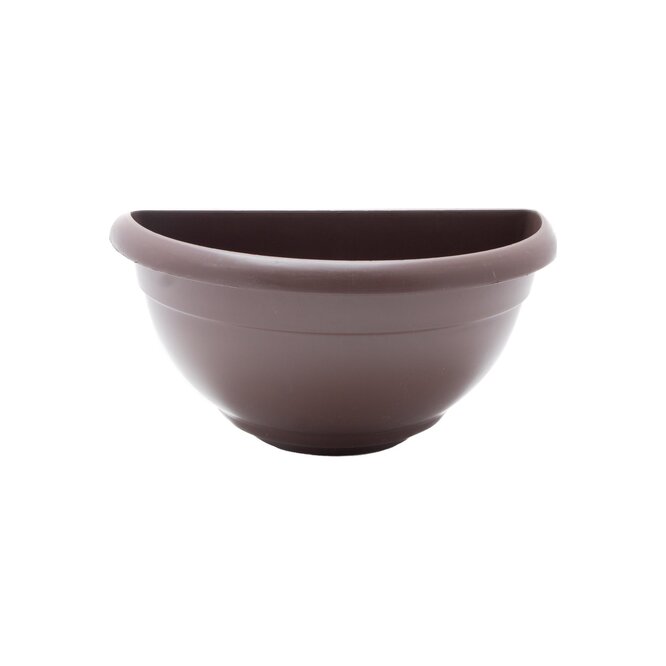 MACETERO MARRON MEDIANO P/ PARED RISCHIO